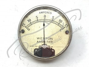 amperometer_ampere_meter_amperometro_white_fiat_501_502_503_prewar_car_ante_guerra_1